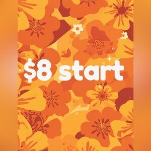 $8 Start! YOU GOT THAT! -No Cancellations, please bid responsibly. 💕